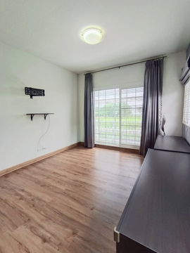 บ้านเดี่ยวสวย ทำเลดี ภัสสร ปทุมธานี 345 หน้าบ้านไม่ชนกับใคร
