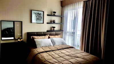 Condos for rent : ***Condo for rent : Rhythm Asoke1  2 Bathrooms 1 Bed Corner room Nice decorated Fully furnished near mrt Rama9***