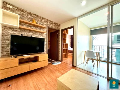 คอนโดให้เช่า : ให้เช่า THE BASE สุขุมวิท 77 เฟอร์ครบ 30 ตรม. 14,000 บาทต่อเดือน