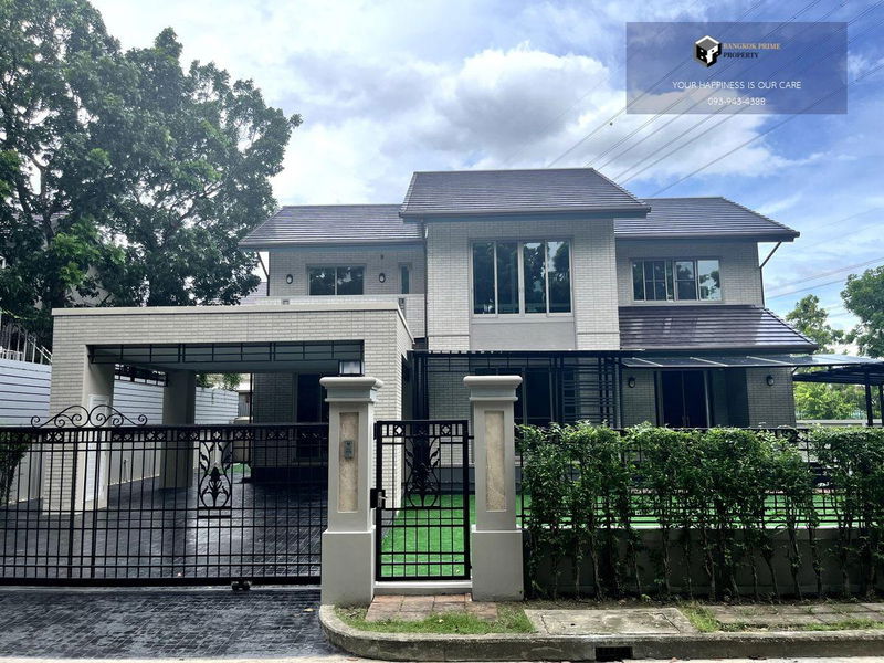 ขายบ้านเดี่ยว : Perfect Masterpiece Rama 9 | โครงสร้าง SCG Heim ทั้งหลัง ดีไซน์สไตล์ญี่ปุ่น #2025073111216