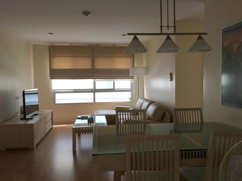 Condo for rent at Lumpini Ville Cultural Center, Size 64 sqm. 2 beds. Corner room Pls. contact 0993529495