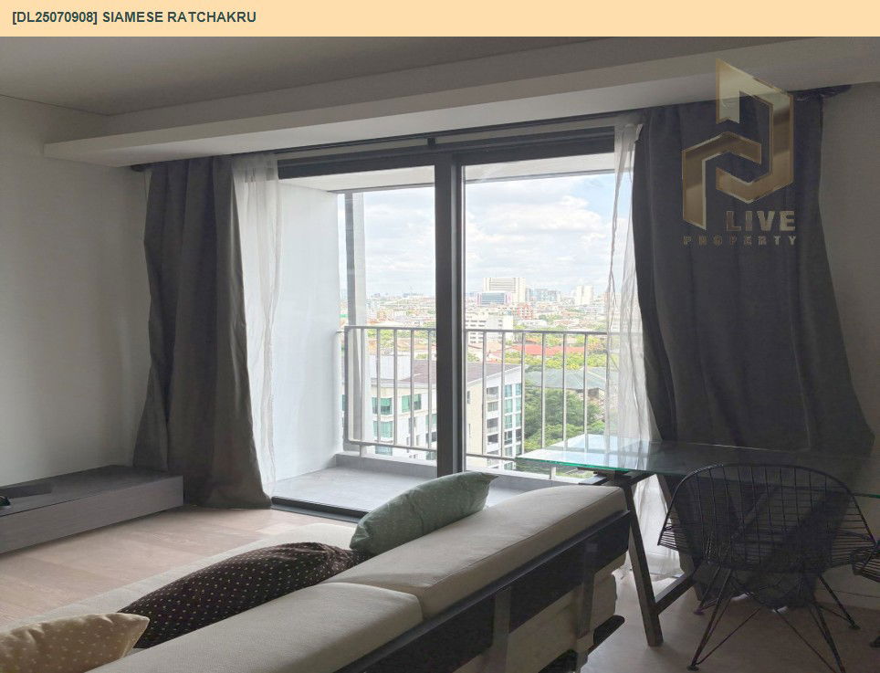 รูป MDL25070908 ให้เช่าคอนโด ไซมิส ราชครู (Siamese Ratchakru) ใกล้ BTS อารีย์ พร้อมเข้าอยู่ โทรด่วน 0638692663 LineID @534wlwof - รูปที่ 2/8
