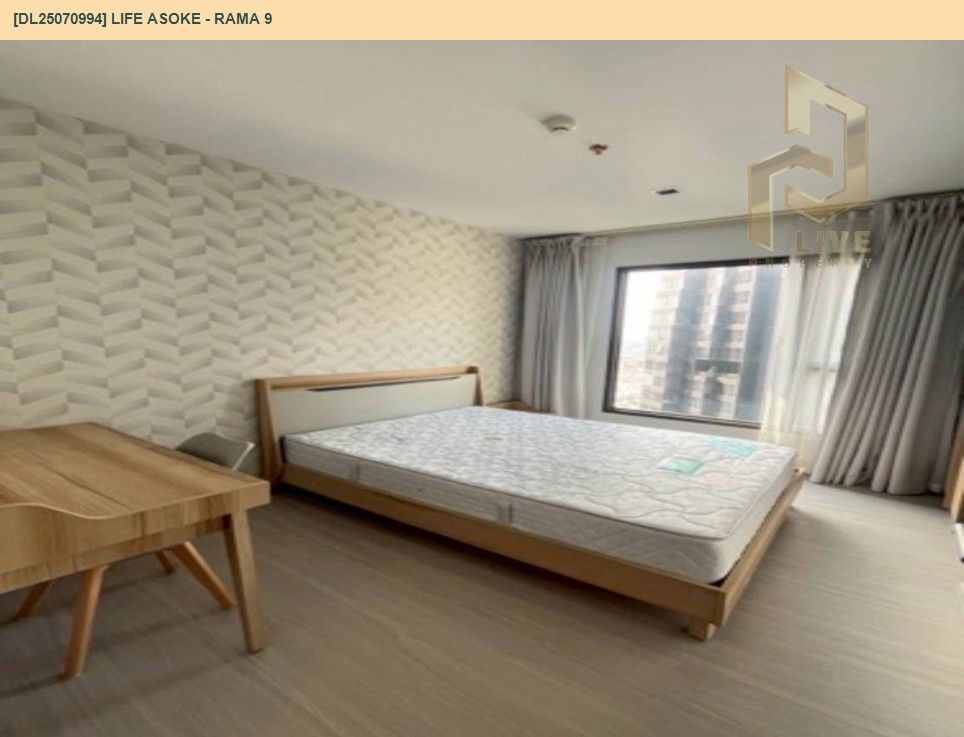 picture DL25070994 Condo for rent, Life Asoke - Rama 9 near MRT พระราม 9, ready to move in, call urgently 0656133286 LineID @655ebbvc - 3/7