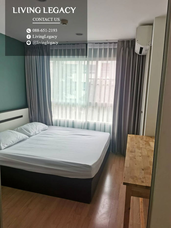 รูป SKQG8N ให้เช่าคอนโด Lumpini Ville Onnut - Phatthanakan 26.5 ตร.ม. ชั้น 4 ตึก C2 line id : @livinglegacy - รูปที่ 2/10