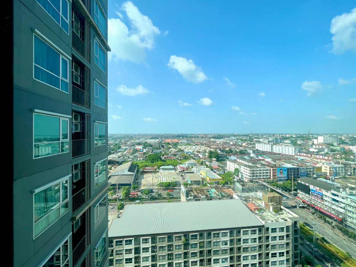 รูป ขายคอนโด โครงการ ฟิวส์ เซนเซ่ บางแค (Fuse Sense Bangkae) ชั้น 17 ขนาด 30.7 ตร.ม.  ห้องอยู่ชั้นสูง วิวเมืองโล่งไม่มีตึกบัง - รูปที่ 9/11