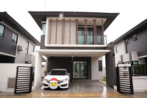 🏡 ให้เช่าบ้านเดี่ยว 2 ชั้น โครงการ NC On Green Palm Park 2 | ลำลูกกา 📍บ้านใหญ่ พร้อมเฟอร์ฯ ครบ ใกล้รถไฟฟ้า สถานีคูคต