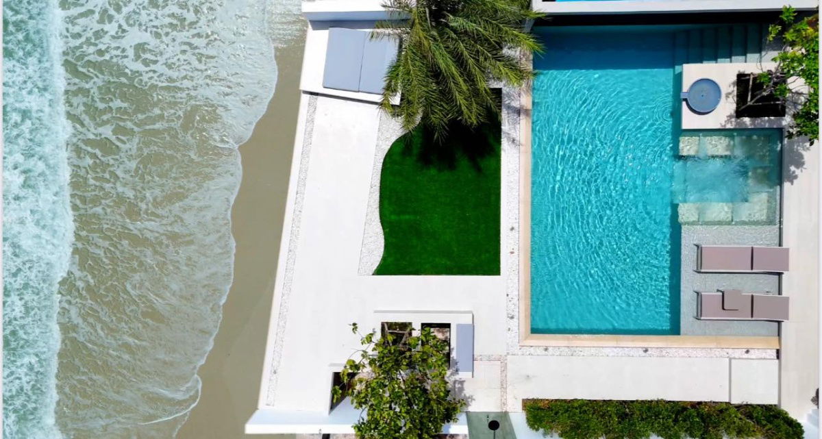 รูป บ้านหรูติดทะเล ชะอำ ระดับ 𝗨𝗹𝘁𝗿𝗮 𝗟𝘂𝘅𝘂𝗿𝘆 พร้อมให้คุณสัมผัสเสียงคลื่น สัมผัสชีวิตที่สมบูรณ์แบบในทุกๆ วัน - รูปที่ 7/15