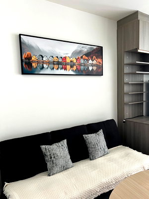 Condos for rent BTS Bearing :  For Rent  1 Bedroom 1 Bathroom 33.62 Sq.m. on 21st Floor Fully Furnished, Ready to move in Rental Price 15,000 Baht