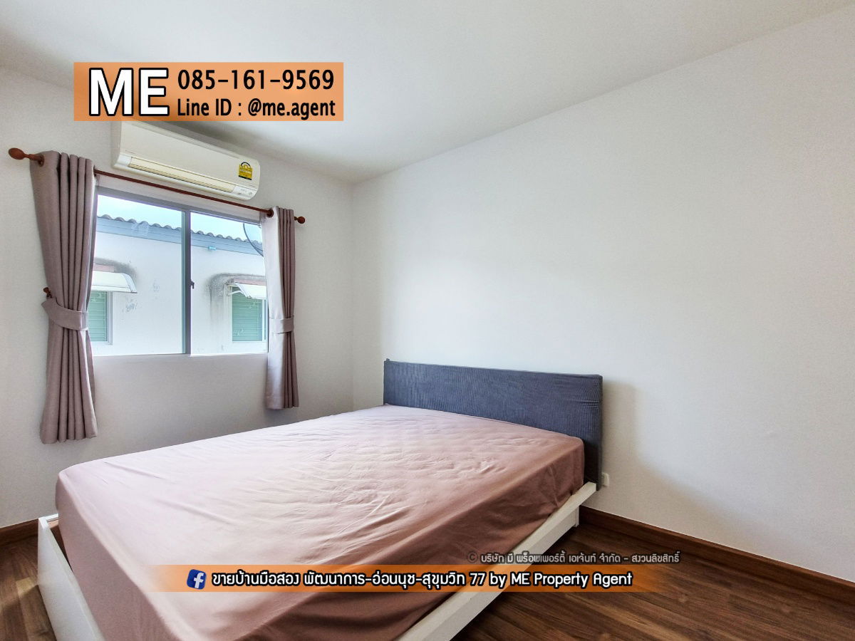 picture Rent Newly Renovated house! Villette Lite Pattanakarn 38  Ready to move in, near Airport Link Hua Mak and near BTS On Nut, Tel 064-954-9619 (RTG36-19) - 10/27