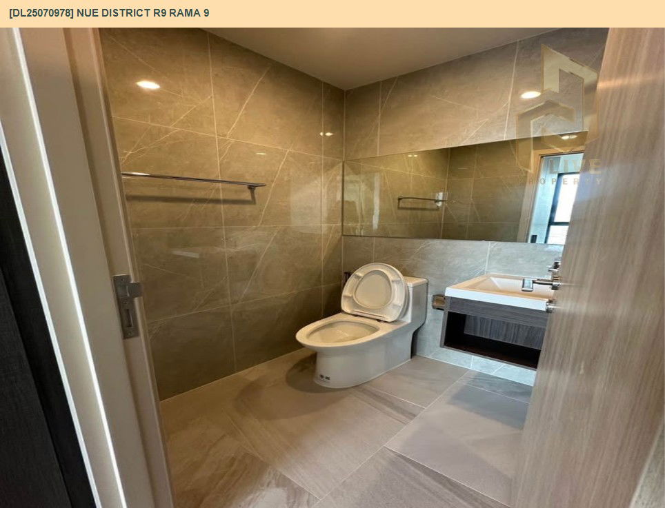 รูป DL25070978 ให้เช่าคอนโด นิว ดิสทริค อาร์ไนน์ พระราม 9 (Nue District R9 Rama 9) ใกล้ - พร้อมเข้าอยู่ โทรด่วน 0638692663 LineID @534wlwof - รูปที่ 10/11