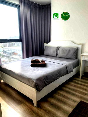 เช่าคอนโด BTS อ่อนนุช : 💎 คอนโด 2 ห้องนอน Ideo Mobi Sukhumvit 81 ห้องใหญ่ 45 ตร.ม. Fully Furnished