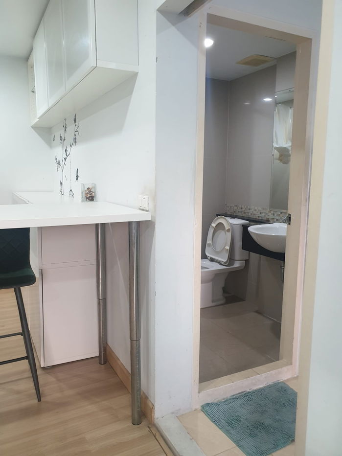 picture For rent, room size 54 sq m., 2 bedrooms, 2 bathrooms, The Nice City Condo, Lat Phrao 130, price 14,000 baht, contact  Line ID: jeabnwcd_3 - 28/63