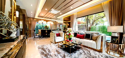 Houses for rent Suwannaphum International Airport : 🎉 For Rent 2-story House THE GRAND LUX BANGNA-SUANLUANG 4 bedroom 5 bathroom