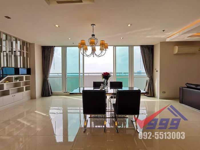 รูป ให้เช่าคอนโด เดอะโฟร์วิงส์ เรสซิเดนซ์  3 ห้องนอน Penhouse Duplex ใกล้ Brighton College Bangkok - รูปที่ 8/64