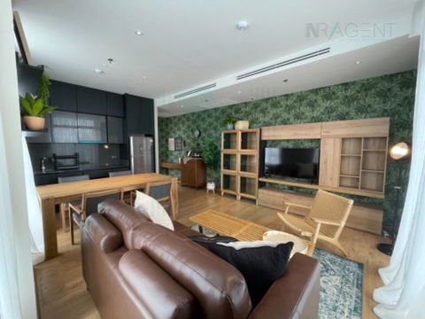 🎉 For Rent Condo THE FINE BANGKOK THONGLOR-EKAMAI Building 1, Floor 28,3 bed room, Room size 92.00 sqm