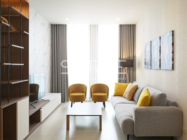 picture 🔥Special Deal 60K🔥 -Combine 2 Beds 2 Baths High Fl. 20+ Perfect Location Next to BTS Phloen Chit at Noble Ploenchit Condo / For Rent - 2/12