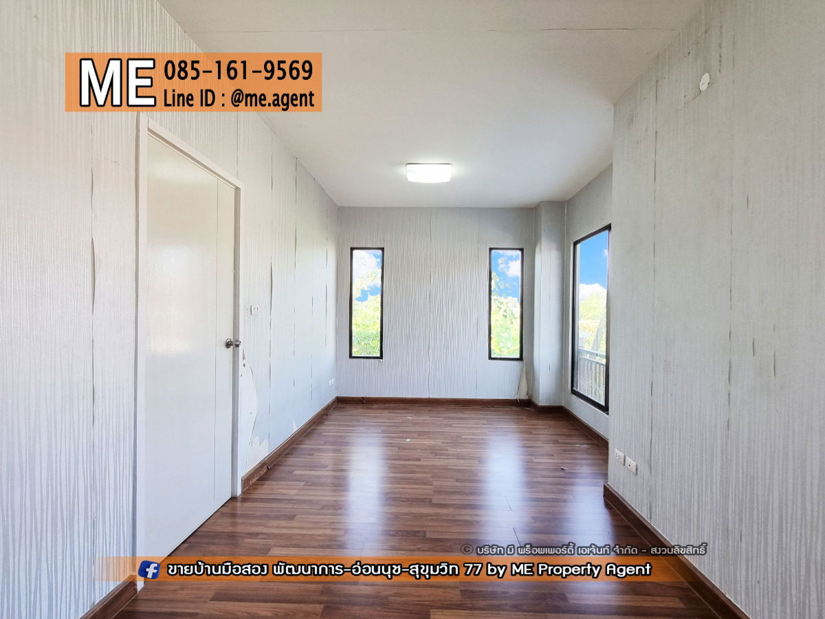 picture For Sale Townhouse Pruksa Ville 57 pattanakran 32 30 SQW. Near Ekkamai, Thonglor, Sukhumvit, call 064-954-9619 (TB56-30) - 11/23