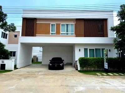 Houses for sale Samut Prakan Polytechnic College Chumchon Mueang Mai Bang Phli : For Sale Samut Prakan House Moden Bangna-Theparak Bang Bo BRE25323
