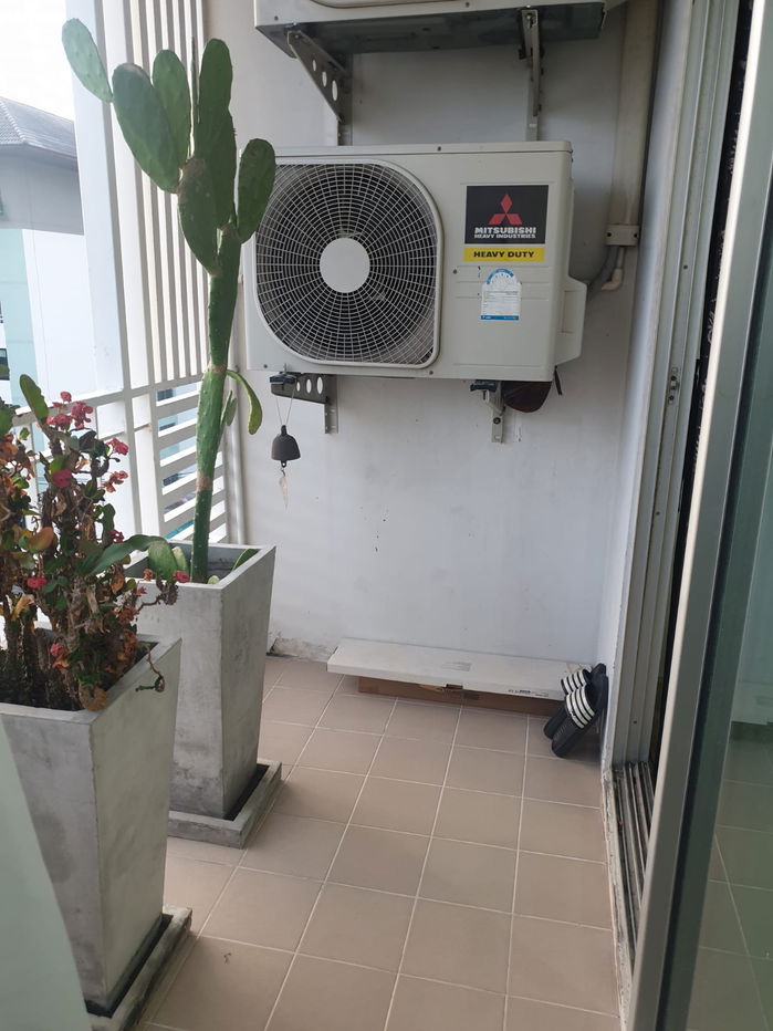 picture For rent, room size 54 sq m., 2 bedrooms, 2 bathrooms, The Nice City Condo, Lat Phrao 130, price 14,000 baht, contact  Line ID: jeabnwcd_3 - 17/63