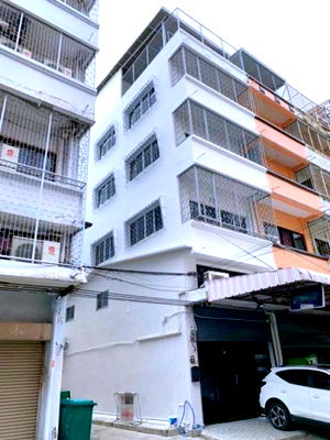 เช่าอาคารพาณิชย์ BTS สุรศักดิ์ : โรบินสัน บางรัก 1.2กม. ให้เช่าอาคาร 5.5 ชั้น+ชั้นลอย 389 ตร.ม.19 ตร.วา. 5นอน 6น้ำ BTS สุรศักดิ์ 900ม. รีโนเวทใหม่ โฮสเทล ย่านสาทร