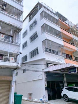 โรบินสัน บางรัก 1.2กม. ให้เช่าอาคาร 5.5 ชั้น+ชั้นลอย 389 ตร.ม.19 ตร.วา. 5นอน 6น้ำ BTS สุรศักดิ์ 900ม. รีโนเวทใหม่ โฮสเทล ย่านสาทร