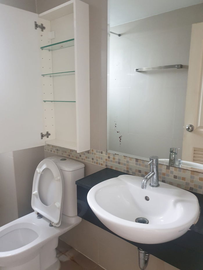 picture For rent, room size 54 sq m., 2 bedrooms, 2 bathrooms, The Nice City Condo, Lat Phrao 130, price 14,000 baht, contact  Line ID: jeabnwcd_3 - 35/63