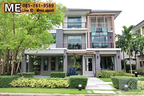 picture For Sale The Plant Elite Pattanakarn 38, 3-Storey Detached House, 2 double floor living rooms, free furniture call 085-161-9569 (BT18-51) - 25/28