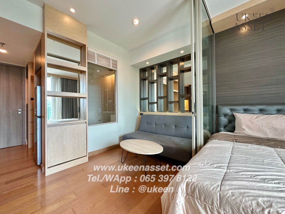 รูป UK01-346 ให้เช่ามารีน่า เบย์ฟร้อนท์ ศรีราชา ติดทะเล เดินทางสะดวก โรงพยาบาลสมเด็จศรีราชา เพียง 5นาที : 1 ห้องนอน 35 ตร.ม. 12,000 บาท/เดือน - รูปที่ 1/13