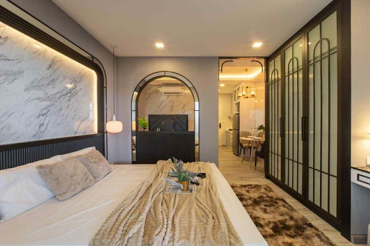 รูป ขาย สุพนิชคอนโด รีใหม่ ลัคซูว์ดูแพง, ใกล้สถานีรถไฟ 300ม. ทำairbnbได้ - รูปที่ 2/12