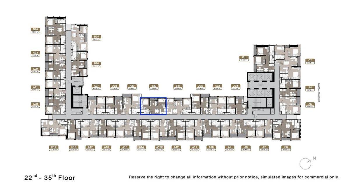 picture 2-BR Condo at NUE Mega Plus Bangna in Bang Kaeo (ID 2233166) - 2/11
