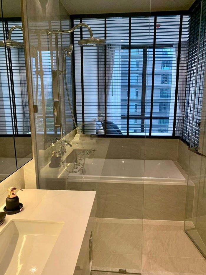 รูป ✅ ✅ MUNIQ Langsuan , Super Luxury 1 ห้องนอน พร้อมเข้าอยู่ ติดต่อไลน์ @bktasset โทร 095-325-8928 ✅ ✅ - รูปที่ 5/9