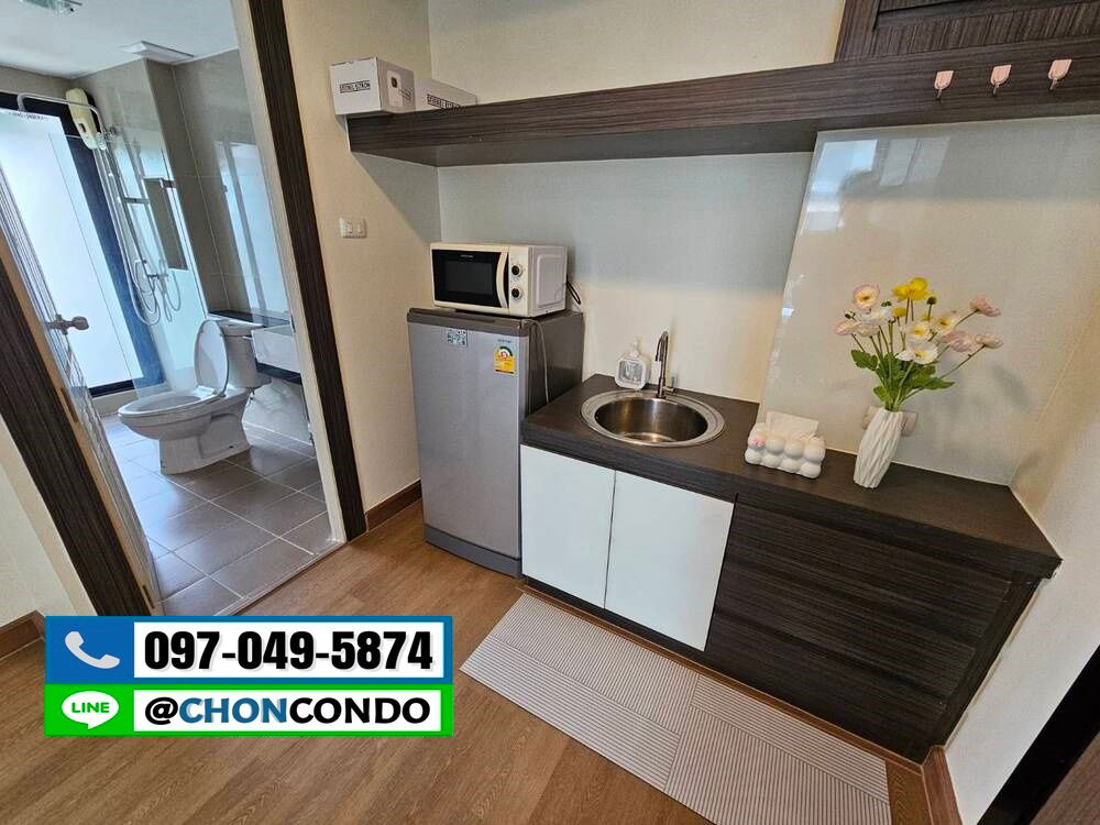 รูป Living Avenue ตึกD ชั้น6 บางแสน -------------ห้องมุม------------Tel 097-049-5874 (Line: @choncondo มี@ด้วย) - รูปที่ 4/4