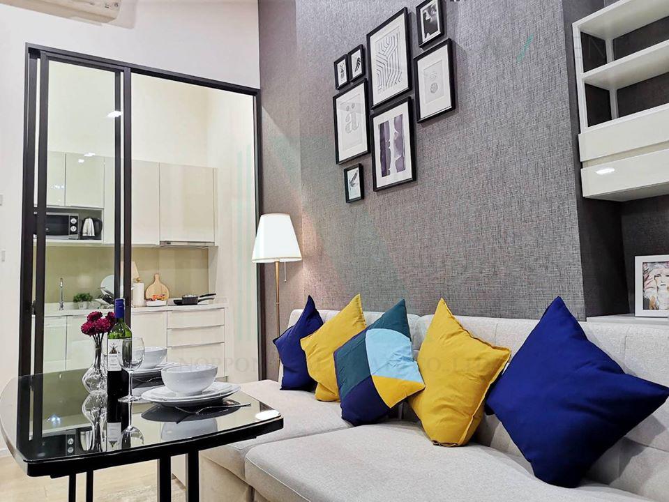 รูป ให้เช่าคอนโด ชีวาทัย เรสซิเดนซ์ อโศก อาคาร 1 ชั้น 10 Duplex ขนาด 40.00 ตรม ใกล้ ตลาดอยู่เจริญ - รูปที่ 2/8