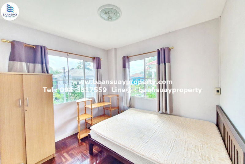 รูป ให้เช่า บ้านเดี่ยว 2 ชั้น พร้อมเฟอร์ ถนนรังสิต-นครนายก คลอง 4 ใกล้ ร.ร. แย้มสะอาด  - รูปที่ 10/15