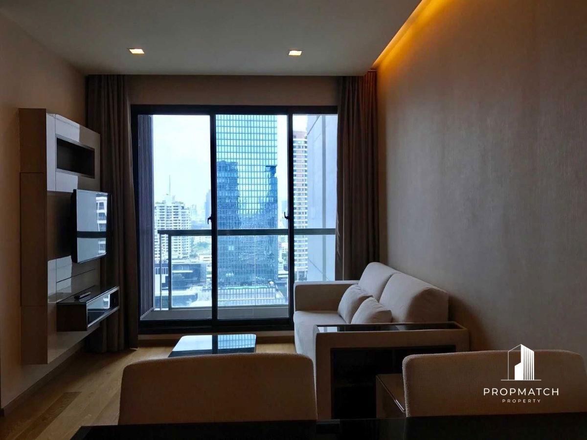 รูป ✨Flash Deal ✨ The Address Sathorn ( 1Bed 1Bath 46.6 SQM.) แต่งครบพร้อมอยู่ !! เพียง 32,000 บาทต่อเดือน Tel.0981315848 @propmatch - รูปที่ 1/5