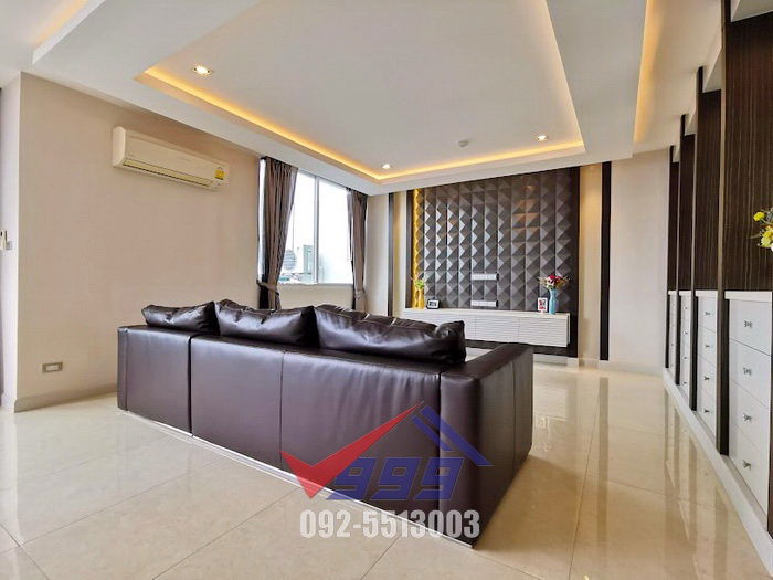 รูป ให้เช่าคอนโด เดอะโฟร์วิงส์ เรสซิเดนซ์  3 ห้องนอน Penhouse Duplex ใกล้ Brighton College Bangkok - รูปที่ 4/64