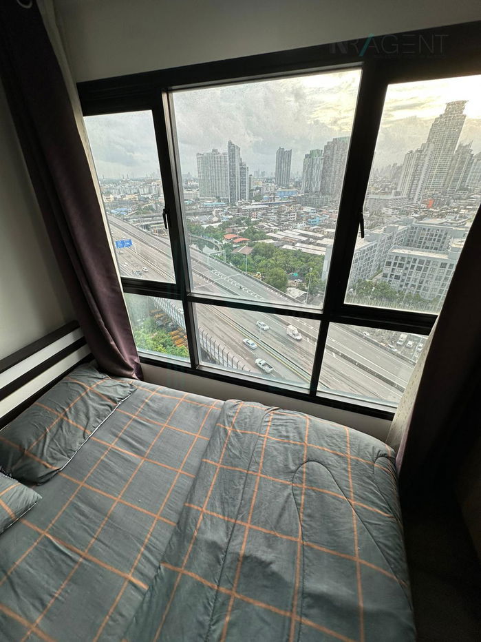 picture For Rent Condo THE BASE PARK WEST SUKHUMVIT 77 Building 1, Floor 18,1 bed room, Room size 26 sqm - 2/8