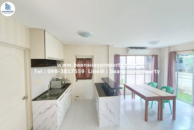 รูป ให้เช่า บ้านเดี่ยว 2 ชั้น พร้อมเฟอร์ ถนนรังสิต-นครนายก คลอง 4 ใกล้ ร.ร. แย้มสะอาด  - รูปที่ 5/15