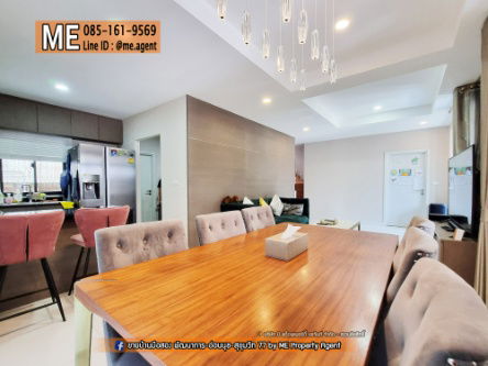 picture For Sale The Plant Elite Pattanakarn 38, 3-Storey Detached House, 2 double floor living rooms, free furniture call 085-161-9569 (BT18-51) - 6/28