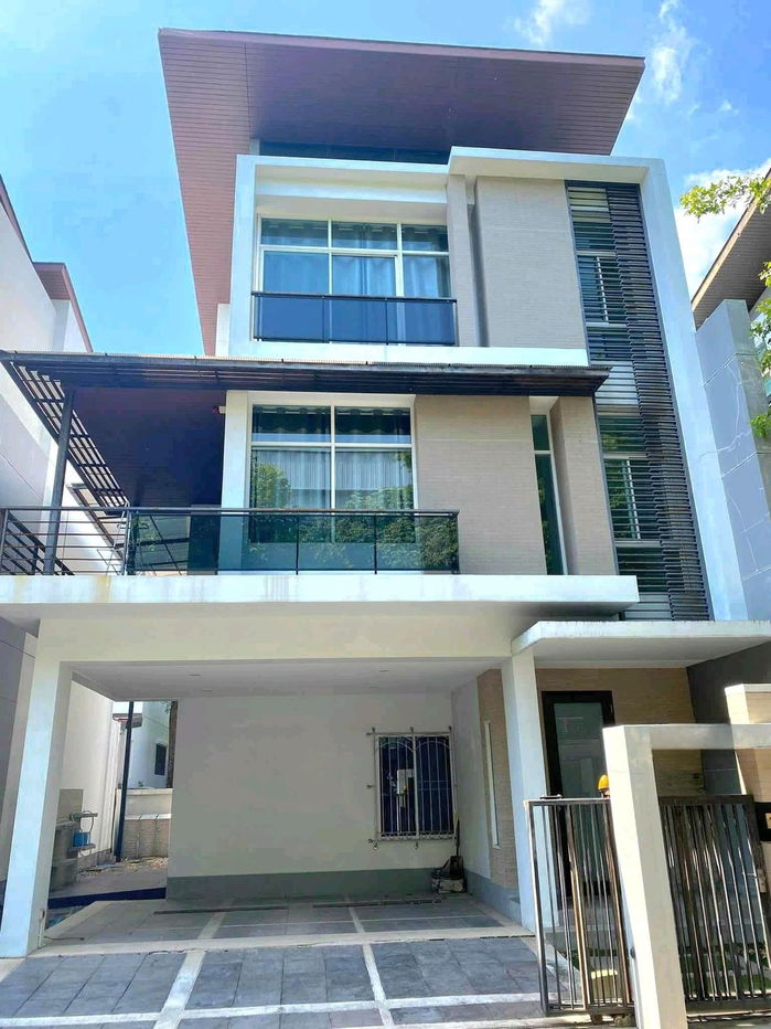 picture For Rent – Brand-New 3-Storey Detached House at Nirvana Rama 9 - 1/15