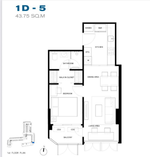 picture 📍𝐅𝐨𝐫 𝐑𝐞𝐧𝐭 ! 𝐊𝐚𝐰𝐚 𝐇𝐚𝐮𝐬  1 Bedroom, 43.75 SQM, 1st Floor Garden Access, Corner Unit 📍𝐎𝐧𝐥𝐲 𝟐𝟕,𝟎𝟎𝟎 𝐁𝐚𝐡𝐭/ 𝐌𝐨𝐧𝐭𝐡! - 27/27