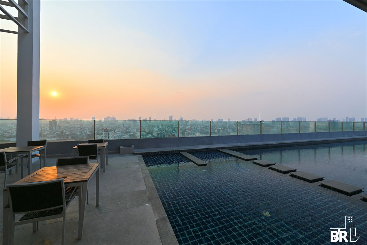 รูป ✨ Beautiful  unit!! Fully Furnished ✨ Life@Ratchada - Huaikhwang MRT Huai Khwang - รูปที่ 5/10