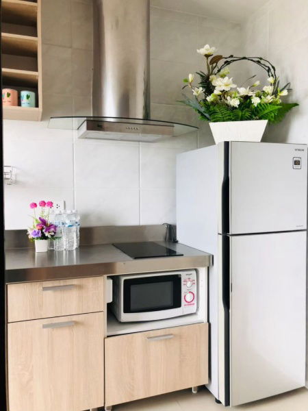 picture Ladda Condo View Sriracha for rent, beautiful room, high floor, sea view, fully furnished, move in ready. - 9/14