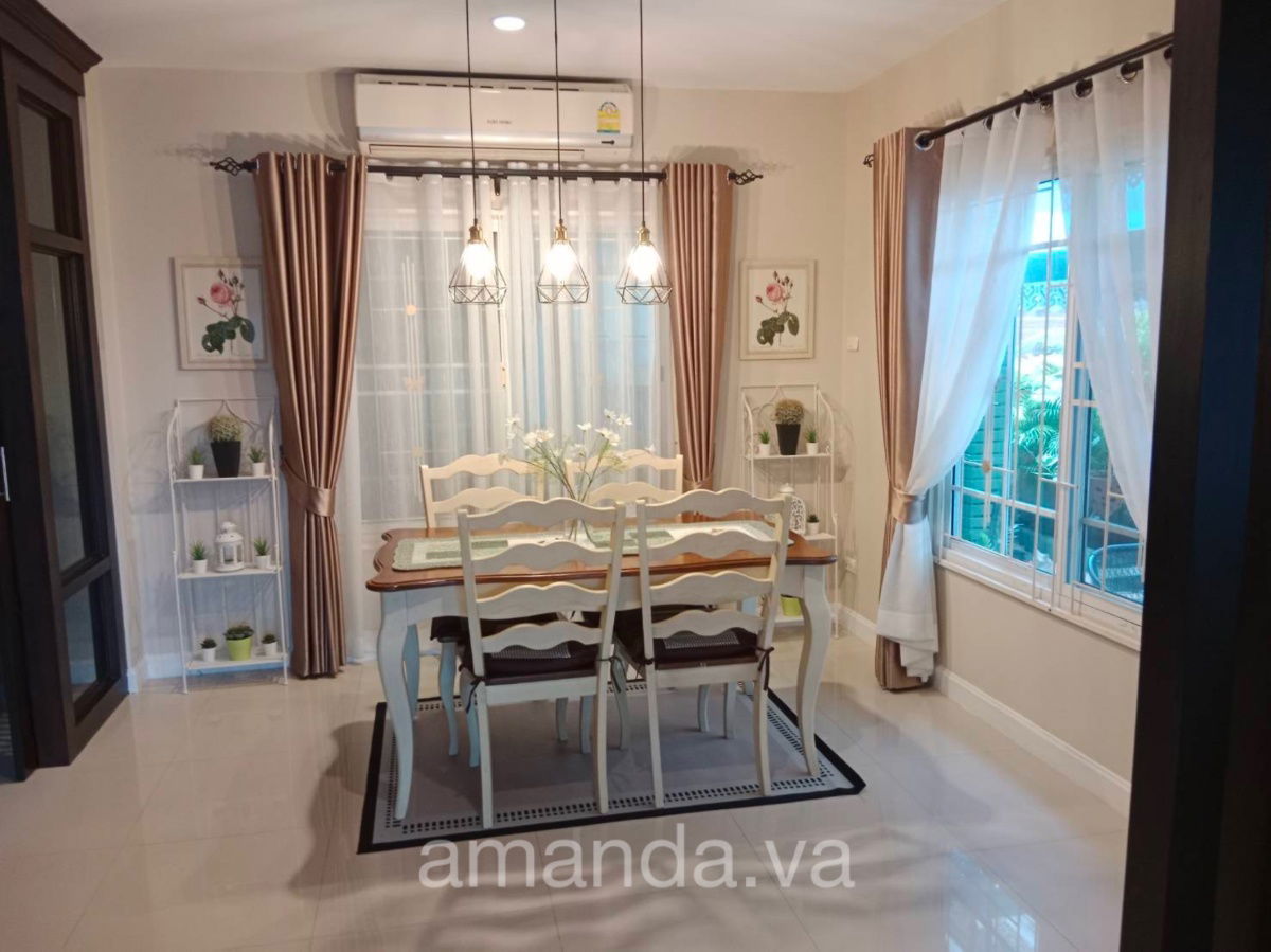 รูป บ้านเดี่ยว 2ชั้น โครงการหมูบ้านนลินวิลล์ 5 ติดอํานวยการสะดวก  - รูปที่ 2/10