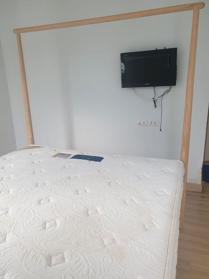 picture For rent, room size 54 sq m., 2 bedrooms, 2 bathrooms, The Nice City Condo, Lat Phrao 130, price 14,000 baht, contact  Line ID: jeabnwcd_3 - 26/63