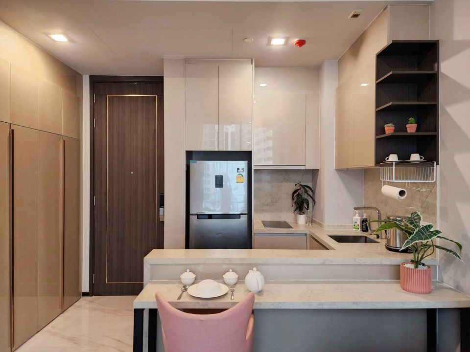 รูป ✅ ✅ LAVIQ Sukhumvit 57 , Super Luxury 1 ห้องนอน พร้อมเข้าอยู่ ติดต่อไลน์ @bktasset โทร 095-325-8928 - รูปที่ 4/7