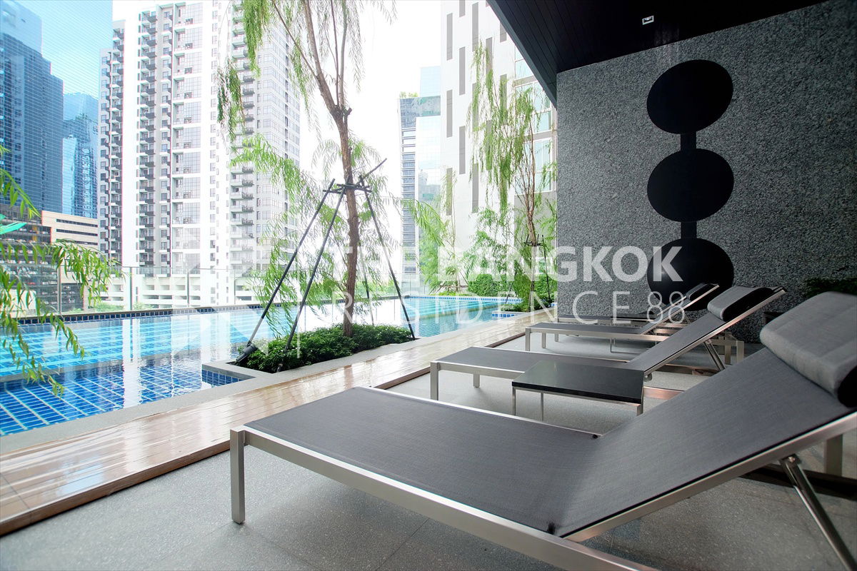 picture Noble Revolve Ratchada 2 ✨ Condo in Great Location, Ready-to-move-in 🚄 Near MRT Thailand Cultural Centre - 6/7