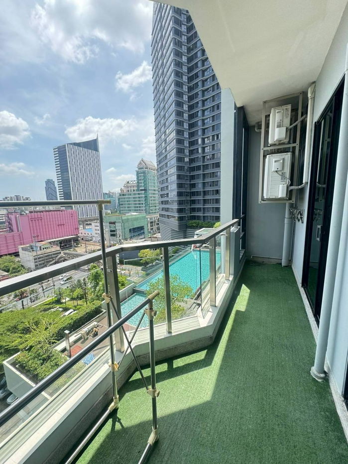 picture Buy and sell Supalai Premier @ Asoke, large room, beautiful room, suitable for working people in Asoke-Sukhumvit, near MRT Phetchaburi. ID: @951qfbfi - 13/15