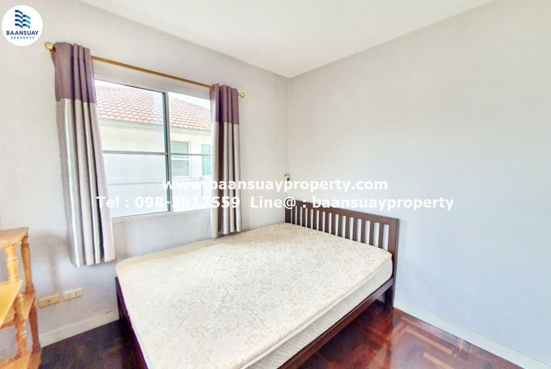 รูป ให้เช่า บ้านเดี่ยว 2 ชั้น พร้อมเฟอร์ ถนนรังสิต-นครนายก คลอง 4 ใกล้ ร.ร. แย้มสะอาด  - รูปที่ 9/15