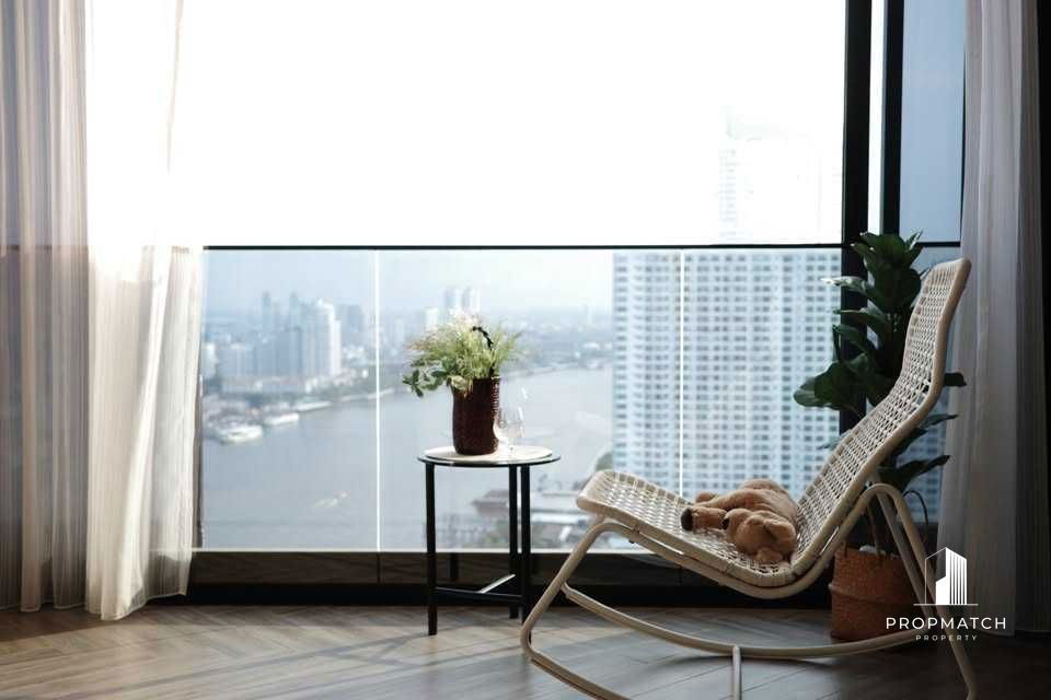 รูป ✨Flash Deal ✨ Chapter Charoennakhon – Riverside ( 2Bed 2Bath 78 SQM.) แต่งครบพร้อมอยู่ !! เพียง 68,000 บาทต่อเดือน Tel.0981315848 @propmatch - รูปที่ 3/14